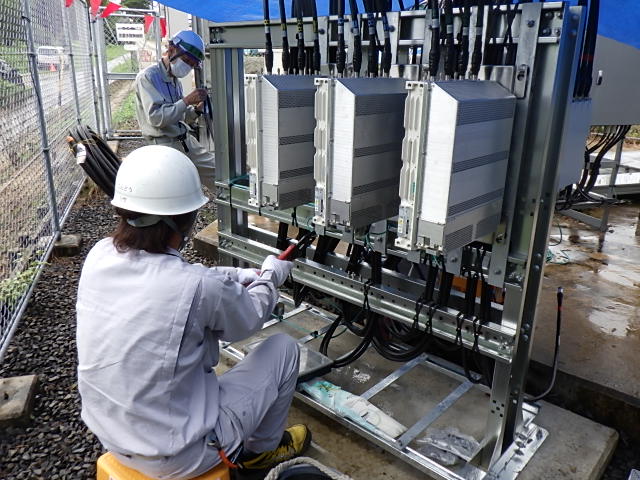 未来の安心を支える 電気通信工事の仕事