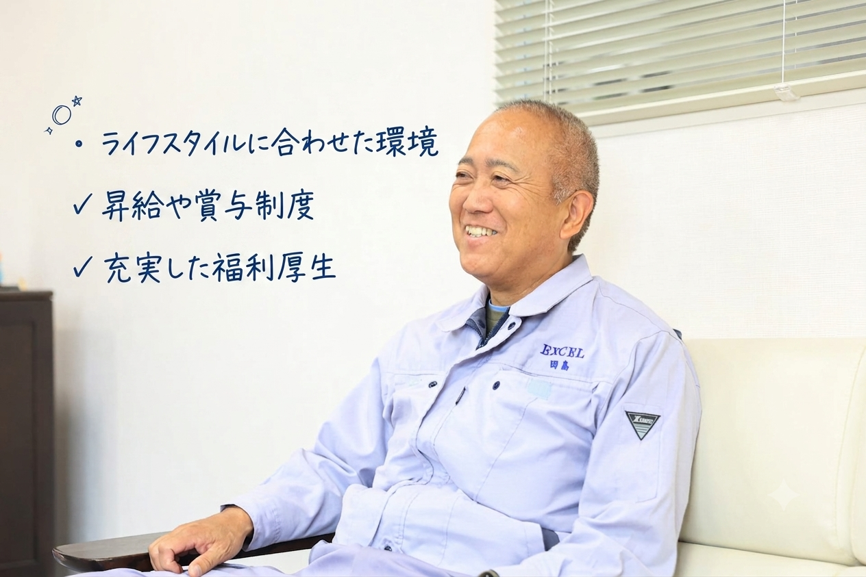 充実した福利厚生