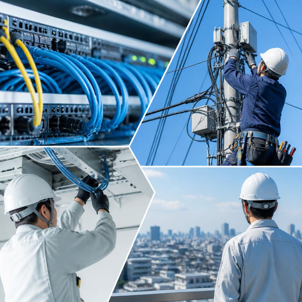 30代・40代からでも挑戦できる！未経験からの電気通信工事正社員への道