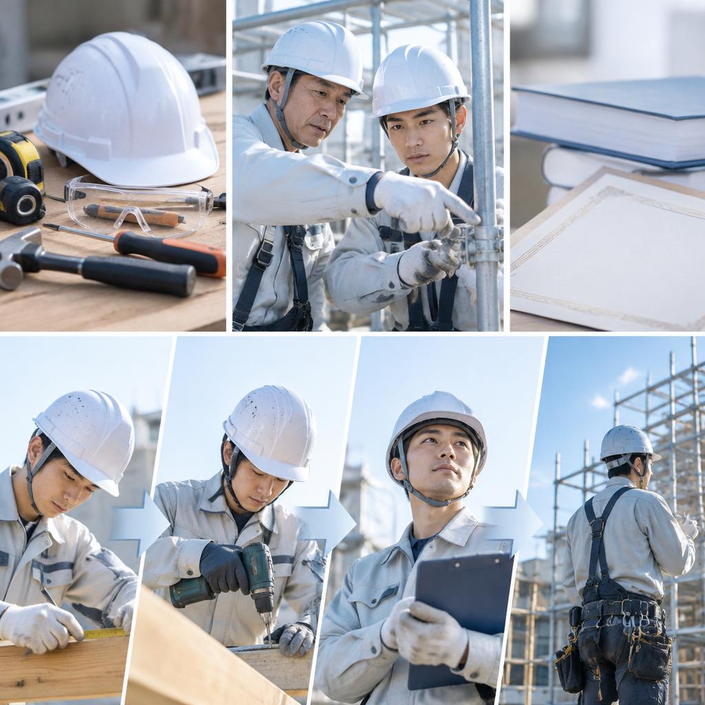 未経験からで大丈夫。先輩と学び、資格を取り、技術者へ